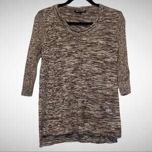 Cable and Gauge Space Dyed Sweater size Small